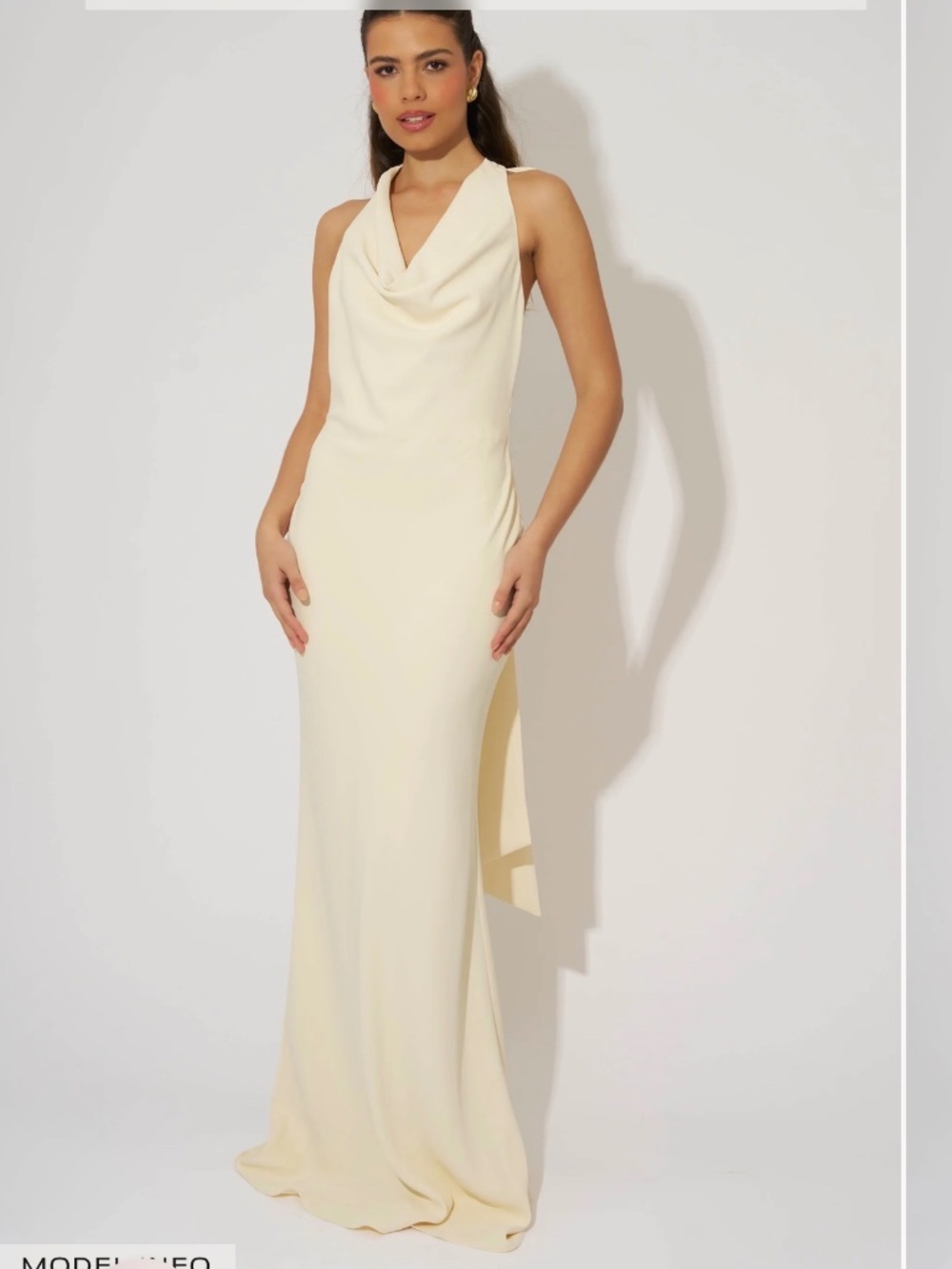 Cowl Neck Maxi Dress ODD MUSE SIZE MEDIUM